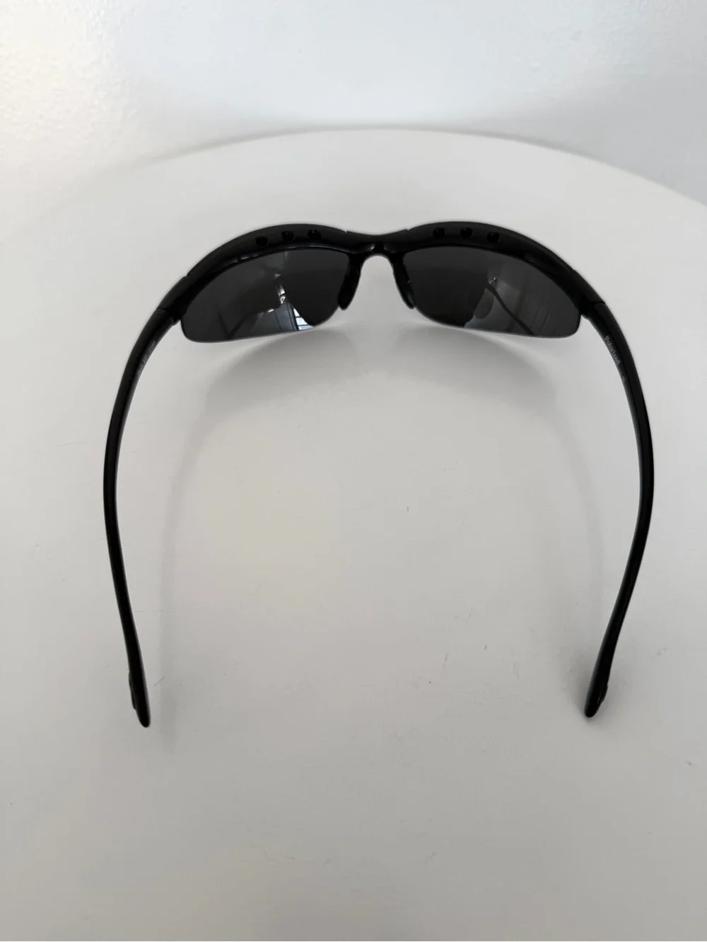 Native Dash XR Iron Polarized Running Trail Sunglasses Black Y2K Wrap Sport